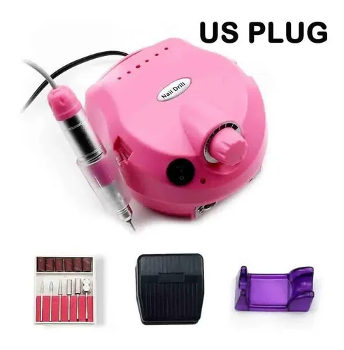 Máquina De Manicura Y Pedicura Eléctrica Para Pulir Uñas