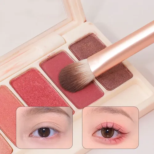 Set De 12 Brochas De Maquillaje Con Estuche Mariposa
