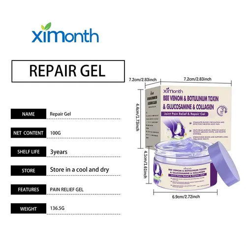 Gel Para Articulaciones, Colágeno, Crema De Masaje Relajante