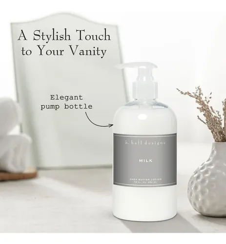 Manteca De Karité Lotion K. Hall Designs, Con Aroma A Leche,