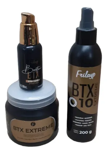 Kit Frilayp Btx Extreme 10 + Baño De Crema + Serum