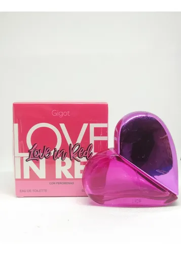 Perfume De Mujer Gigot Love In Red Eau De Toilette 50ml