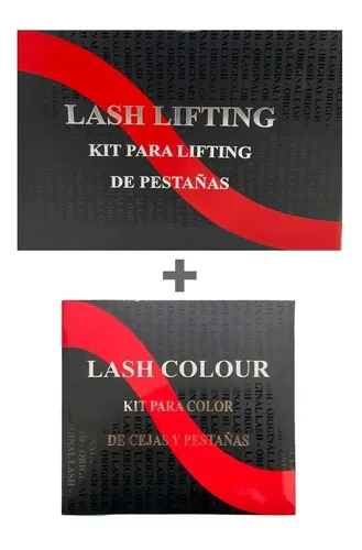 Kit Tinte De Pestañas Y Cejas Lash Color Para 50 Servicios