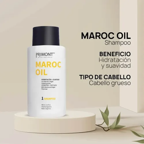 Shampoo Maroc Oil Con Aceite De Argan – Primont