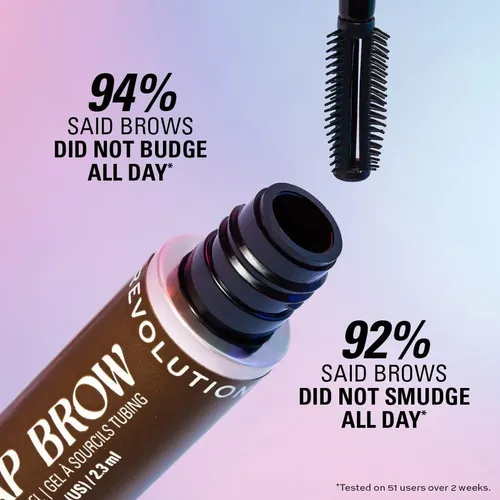 Gel Tintado Para Cejas Revolution Wrap Brow Dark Brown