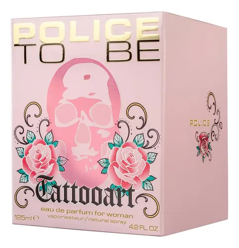 Perfume Police To Be Tattooart Eau De Parfum Para Mujer, 125