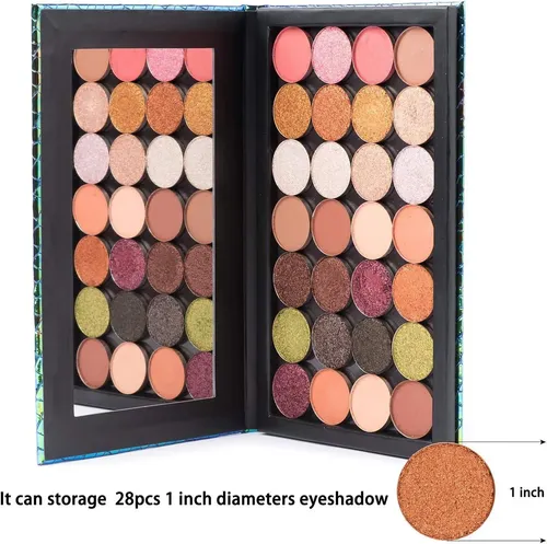Paleta De Maquillaje Allwon Magnetic Palette Mermaid Empty C