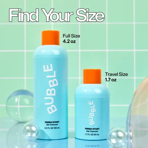 Gel Limpiador Facial Aloe Vera Y Cafeína Bubble Skincare