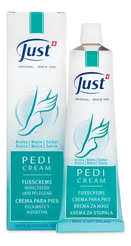 Pedicream Crema Herbal Pies 96g Hidratante Swiss Just
