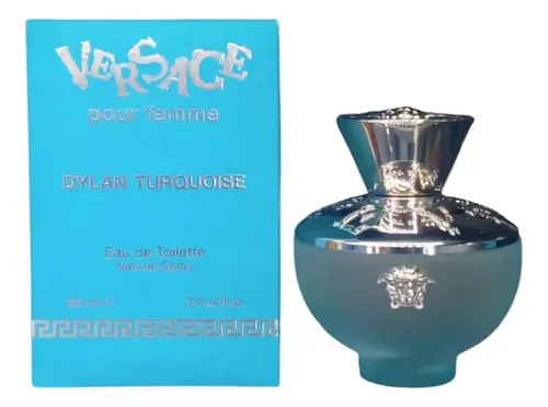Versace Dylan Turqoise Edt 100ml De 3 Piezas