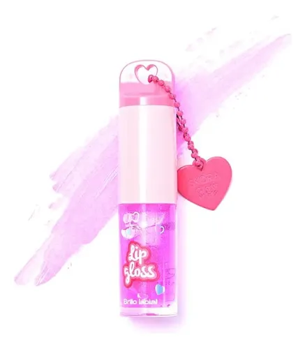 Brillo X24 Llavero Labial Aplicador Skora Make Up Lip Gloss