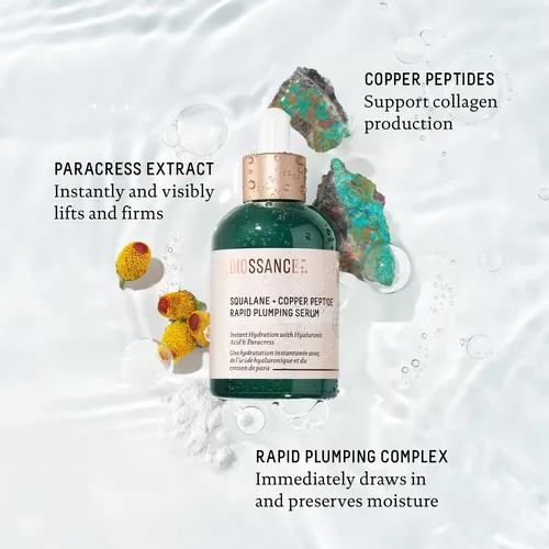 Sérum De Péptido De Cobre Biossance Squalane + 50 Ml Todo Tipo De Piel Día/noche