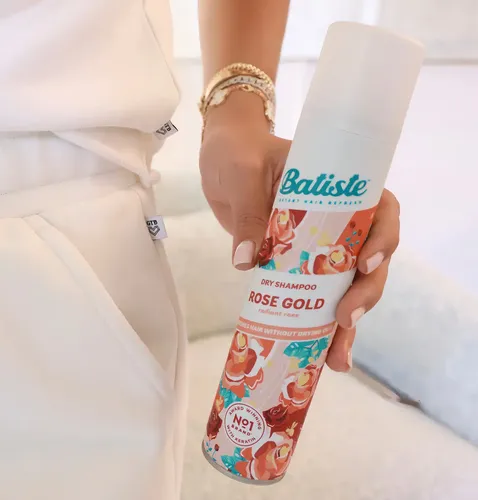 3 Shampoo En Seco Batiste Rose Gold Lavado Sin Agua