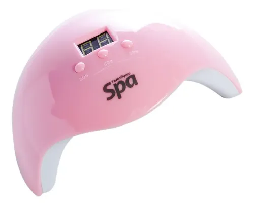 Teknikpro Spa Mini Cabina Lamp 36w Uñas Profesional Rosa