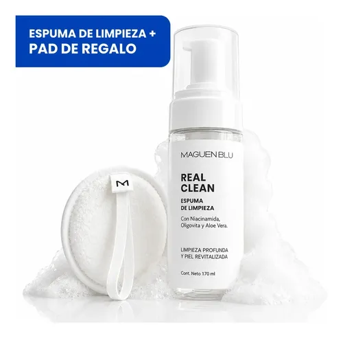 Limpieza Facial Desmaquillante Espuma limpiadora con Niacinamida Aloe Vera Oligovita X175ml