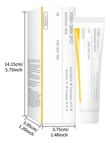 Crema Facial Aclarante Antimanchas Para Poros