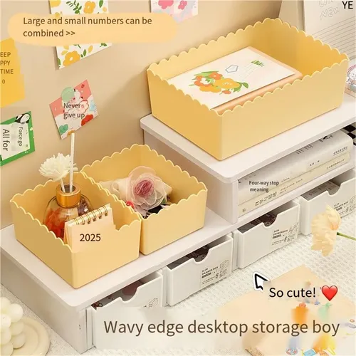 Q Caja De Almacenamiento De Cosméticos Para Escritorio .