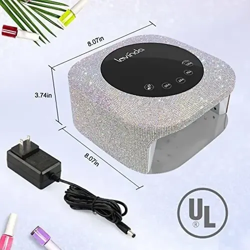 Cabina UV LED Lavinda Diamond Para Uñas Manicura Secado