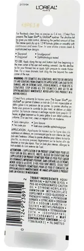 Delineador Líquido Ultra Fino Loréal Paris Infallible
