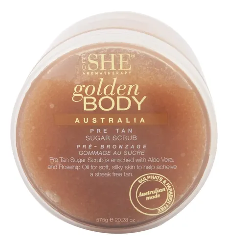 Exfoliante Corporal Om She Aromaterapia Golden Pre Tan 200 M