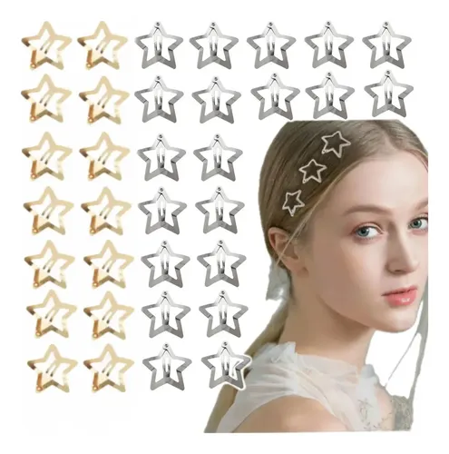 Broche Estrella Para Cabello, Pinzas Y Pasador De Pelo