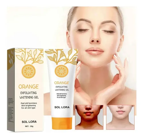 ! Gel Exfoliante C Hidratante De Naranja Para La Piel Y El*