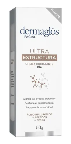 Crema Dermaglós Hidratante Día Fps30 Ultra Estructura 50g Todo Tipo De Piel Día