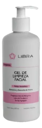 Gel De Limpieza Facial Piel Sensible 500ml Libra