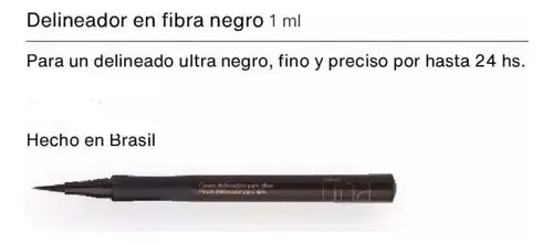 Una Natura Delineador En Fibra Negro 20% Off – Tatidenatura
