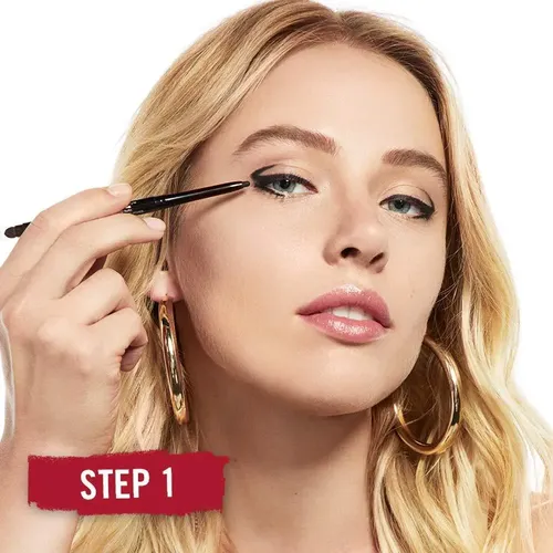 Lápiz De Ojos Rimmel London Exaggerate Negro 0.28g