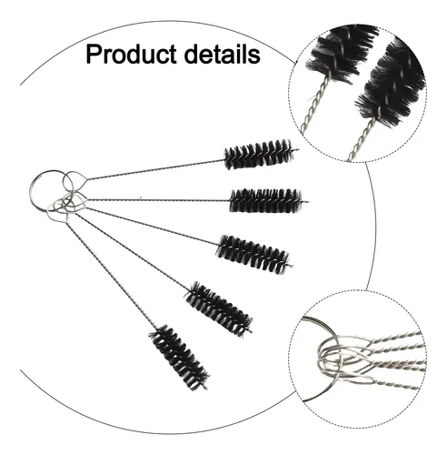 Cepillo Redondo De Acero Inoxidable Para Cabello 2-5 Pulgada