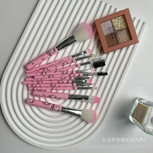 Set De 12 Brochas De Maquillaje Sanrio Hello Kitty – Ultra L