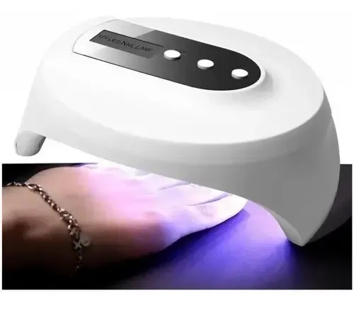 Lampara Uv Led Para Uñas 2 In 1 36w Esculpidas Gel Manicuria