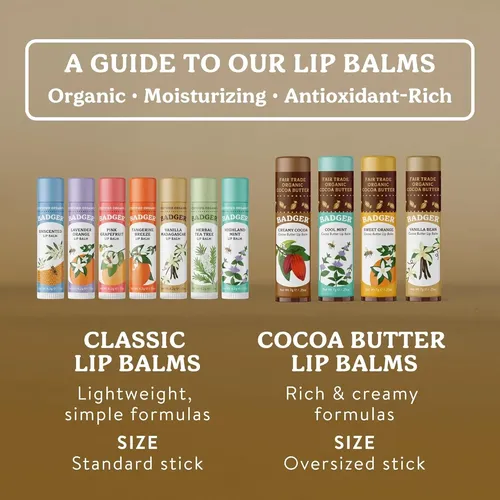 Bálsamo De Cacao Badger 4x Cremoso Cocoa – Hidratante