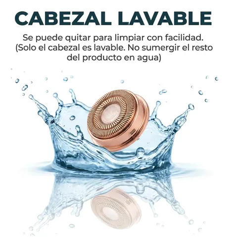 Depiladora Facial Eléctrica Corporal Usb Recargable