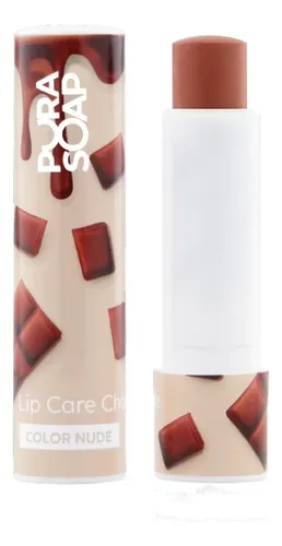 Bálsamo Labial Hidratante Con Color Pura Soap-chocolate/nude