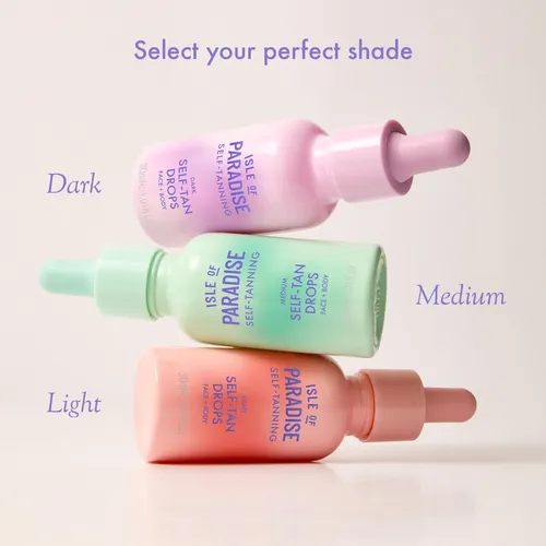 Gotas Autobronceadoras Isle Of Paradise Dark 30 Ml Para Rost