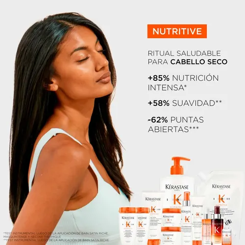 Nutritive Shampoo Bain Satin Riche Refill 500ml