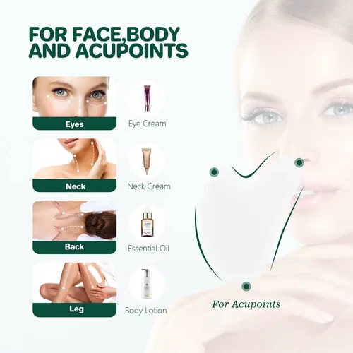 Herramienta De Masaje Gukoy Guasha De Gua Sha Facial Tools,