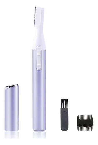 Depiladora Eléctrica Mini Morada Facial Y Corporal