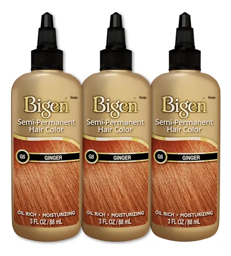 G5 Ginger Color Semipermanente: Kit De Coloración Capilar