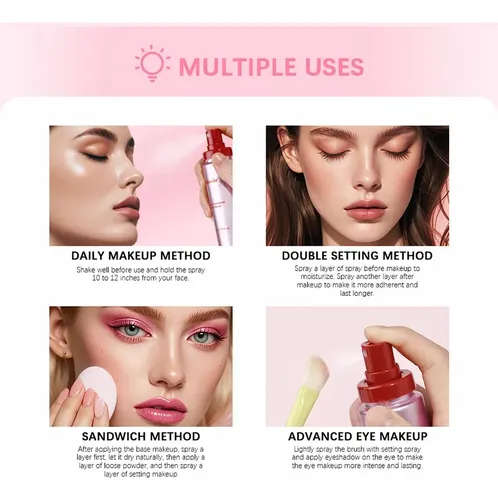 Spray De Maquillaje Facial Mate