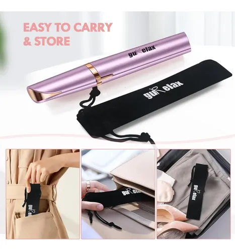 Depiladora Eléctrica Cejas Recargable Led Painless
