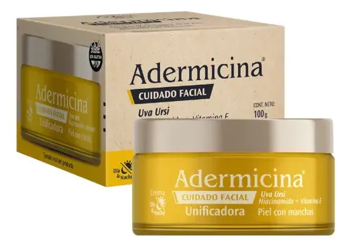 Adermicina Crema Facial Unificadora Anti-manchas 100g Madura Día/noche