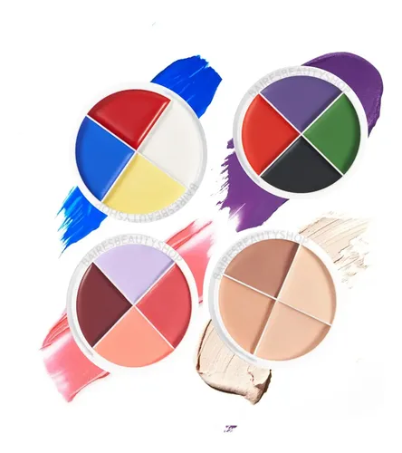 Paleta Maquillaje Cremoso 16 Colores Artístico Bella Dersina