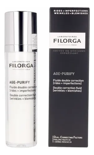 Filorga Age-purify Fluido Doble Corrección De 50 Ml Madura