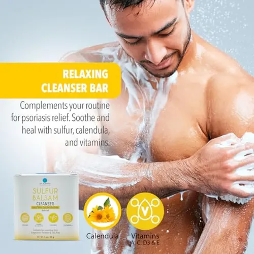 Jabón Limpiador Facial Y Corporal Con Bálsamo De Azufre Dr.