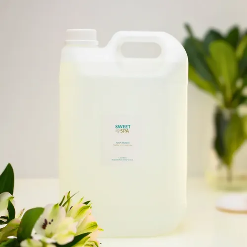 Agua Micelar Natural Limpiador Y Desmaquillante Facial 5 Lts