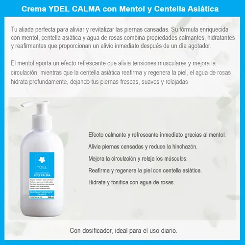 Crema Calmante Reafirmante Hidratante De Centella Asiática