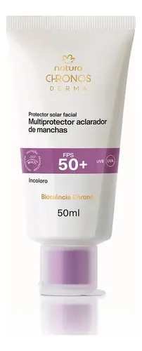 Natura Chronos Multiprotector Aclarador Incoloro Fps 50